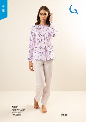 OPEN PYJAMAS WOMEN M/L Z50031 Tellini S.r.l. Wholesale Clothing